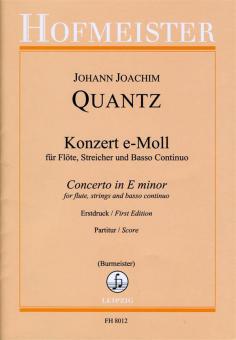 Konzert e-Moll QV5:113 