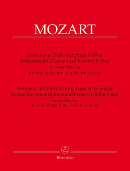 Fantasie g-Moll und Fuge G-Dur / Sonatensatz Standard