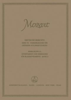 Divertimenti und Serenaden für Blasinstrumente 2 