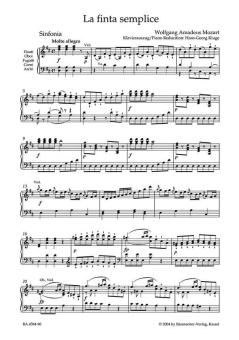 La finta semplice KV 51 (46a) Standard