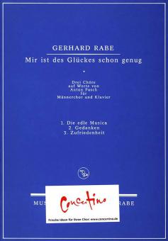 Mir ist des Glückes schon genug 