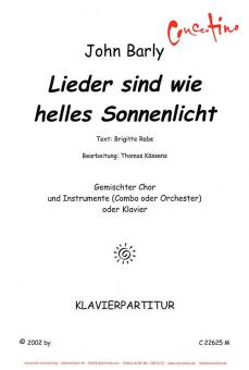 Lieder sind wie helles Sonnenlicht 
