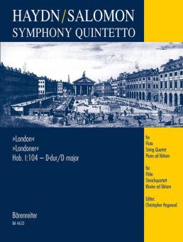 Symphonie-Quintetto London Sinfonie Nr. 7 Hob.I:104 Standard