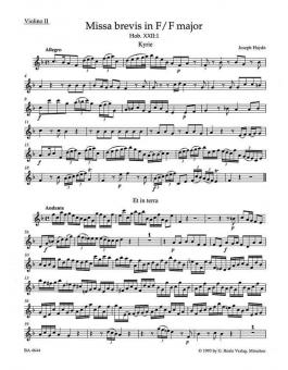Missa brevis F-Dur Hob. XXII:1 