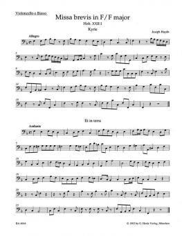 Missa brevis F-Dur Hob. XXII:1 