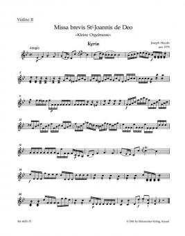 Missa brevis St. Joannis de Deo 