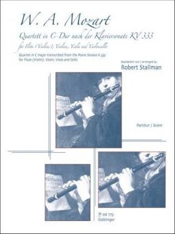 Quartett in C-Dur KV 333 