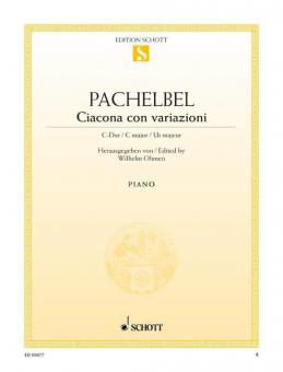 Ciacona con variazioni C-Dur Standard