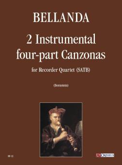 2 Instrumental Four-Part Canzonas 