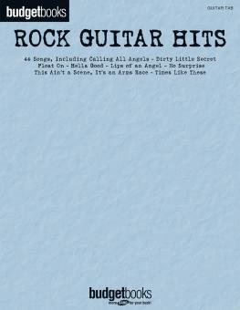 Budgetbooks: Rock Guitar Hits 