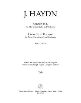 Konzert D-Dur Hob. XVIII:11 