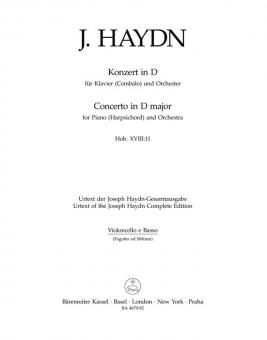 Konzert D-Dur Hob. XVIII:11 