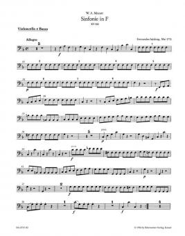 Sinfonie Nr. 18 F-Dur KV 130 