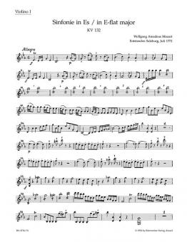 Sinfonie Nr. 19 Es-Dur KV 132 