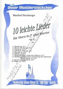 10 leichte Lieder 
