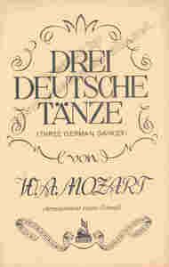 3 deutsche Tänze 