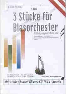 3 Stücke für Blasorchester 