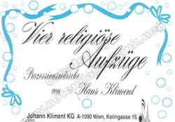 4 religiöse Aufzüge 