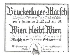 Bruckerlager-Marsch / Joyex retour, Pas redouble 