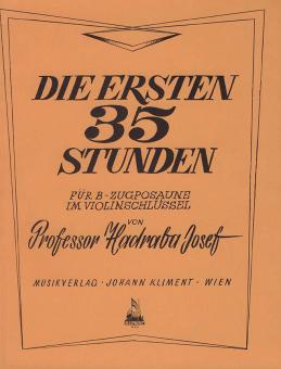 Die ersten 35 Stunden für B-Zugposaune 