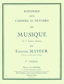 Reponses aux devoirs du No. 1 