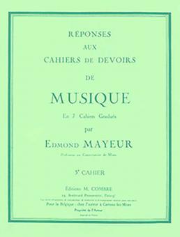 Reponses aux devoirs du No. 5 