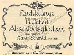 Nachklänge / Les derniers adieux 