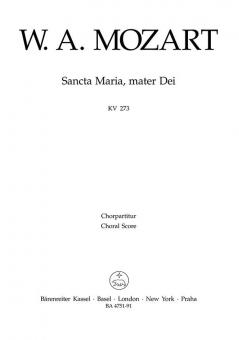 Sancta Maria, mater Dei KV 273 Standard
