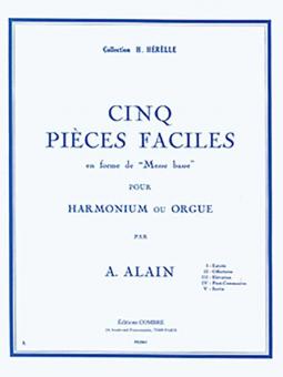 5 Pieces faciles en forme de Messe 