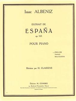 Espana op. 165 Prelude 