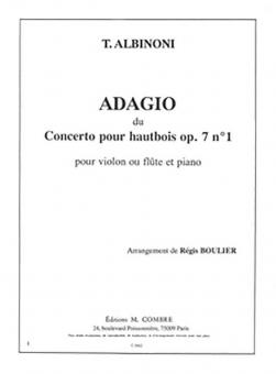 Adagio du concerto op. 7 No. 1 