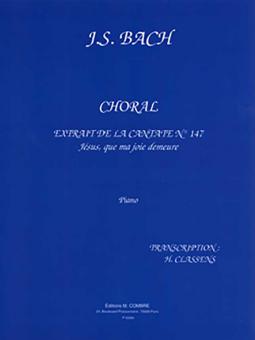 Choral Jesus que ma joie demeure extr. Cantate 147 