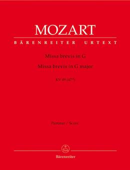 Missa brevis G-Dur KV 49 (47d) Standard