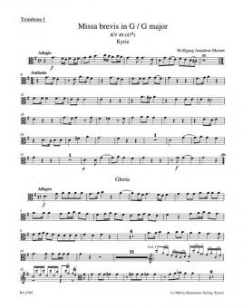 Missa brevis G-Dur KV 49 (47d) 