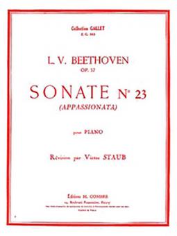 Sonate No. 23 op. 57 Appassionata 