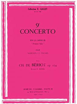 Solo No. 1 du concerto No. 9 en la m. 