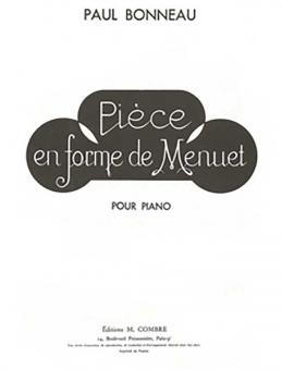 Piece en forme de menuet 