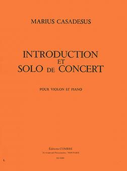 Introduction et solo de concert 