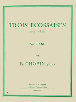 3 Ecossaises op. 72 No. 3 
