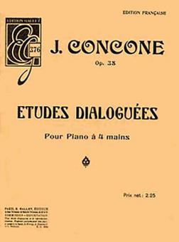Etudes dialoguees op. 38 