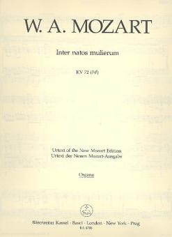 Inter natos mulierum KV 72 (74f) 