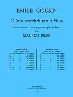 Solo concertant No. 4 en mi min. 