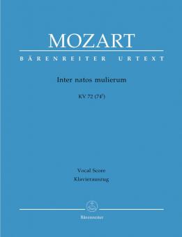 Inter natos mulierum KV 72 (74f) Standard