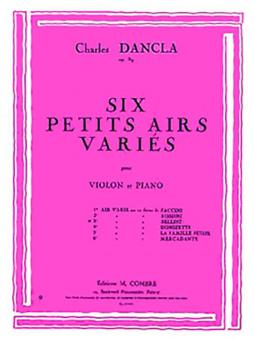 Air varie No. 3 sur un theme de Bellini op. 89 