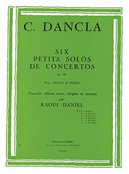 Petit solo de concerto No. 1 op. 141 No. 1 en sol maj. 