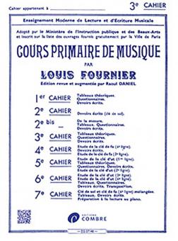 Cours primaire de musique cahier 3 