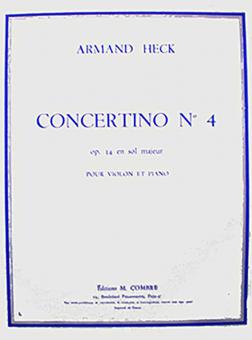 Concertino No. 4 sol m. op. 34 