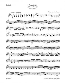 Konzert G-Dur KV 313 (285c) 