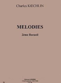 Mélodies Recueil 2 