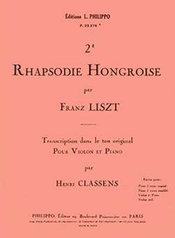 Rhapsodie hongroise No. 2 